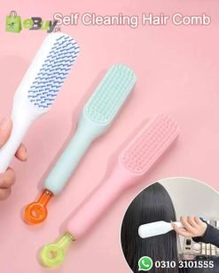 Self Cleaning Hair Brush Online At Best Price In Pakistan