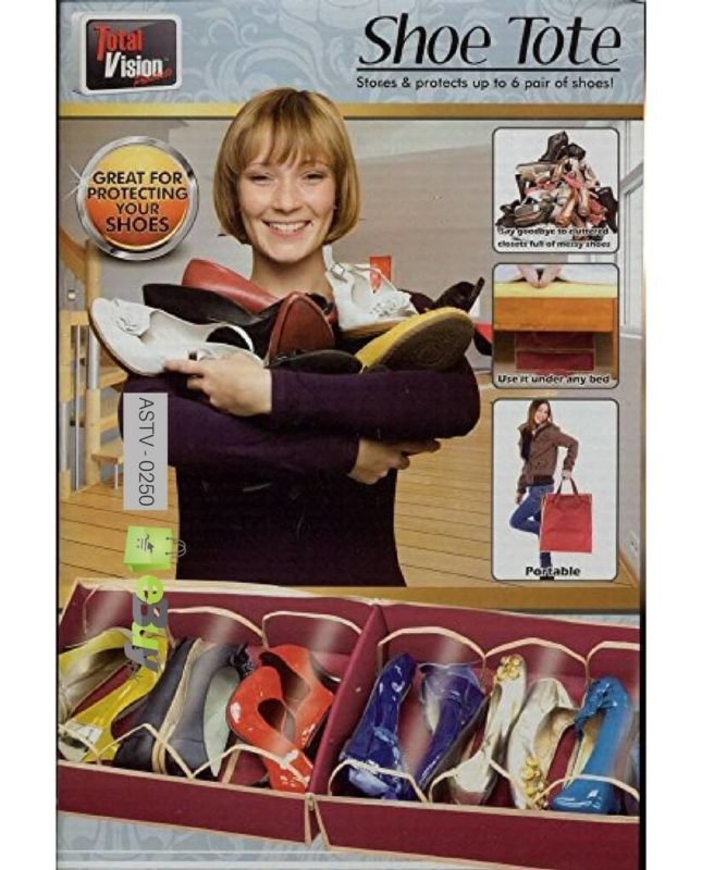 in your shoe tote bag