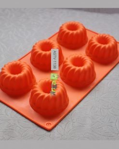 Silicone 6 Pcs Bundt Mold Online Price In Pakistan