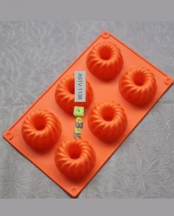 Silicone 6 Pcs Bundt Mold Price In Pakistan