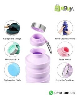 Silicone Collapsible Water Bottle Online At Best Price In Pakistan
