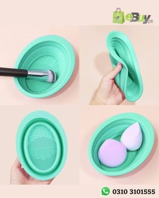 Silicone Cosmetic Brush Cleaner Mat Online In Pakistan