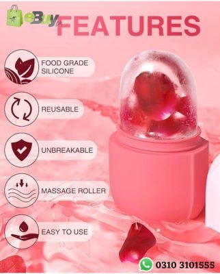 Silicone Facial Ice Roller Skin Care Reusable Ice Cube Mold For Face Contour Roller Online At Best Price In Pakistan
