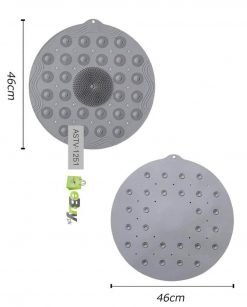 Silicone Foot Massage Cleaning Bath Mat with suction cups online at best price in Pakistan