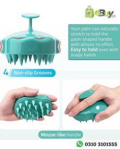 Silicone Hair Shampoo Brush Price In Pakistan