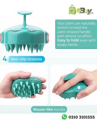 Silicone Hair Shampoo Brush Price In Pakistan