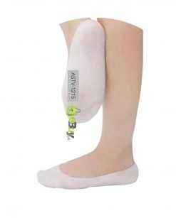 Silicone Heel Anti Crack Full Socks- White online at best price in Pakistan