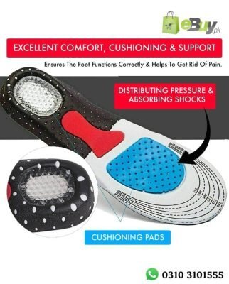 Silicone Sports Shoe Insoles At Best Price In Pakistan