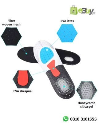 Silicone Sports Shoe Insoles Cuttable Orthotic Arch Support Gel Shoe Pad Online At Best Price In Pakistan