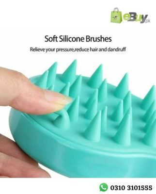 Silicone Stimulation Hair Scalp Massager Shampoo Brush Online At Best Price In Pakistan