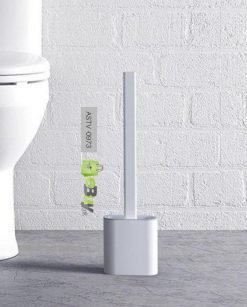 Silicone Toilet Cleaning Brush Set Best Price In Pakistan