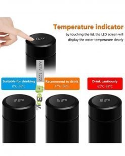 Smart Flask with LED Temperature Display online in Pakistan