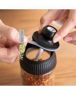 Spice Storage Glass Jar with Spoon At Best Price In Pakistan 4