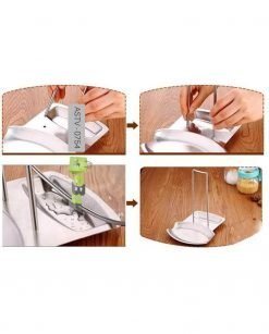 Stainless Steel Spoon Rest & Pot Lid Holder At Best price In Pakistan 4