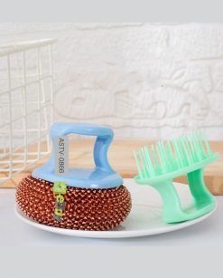 Steel Wire Ball Cleaning Brush with Holder at best price in Pakistan