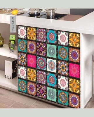 Tile Stickers Mandala Art Design Self For Home Decor Adhesive Online at best price in Pakistan