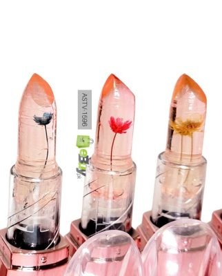 Transparent Flower Jelly Lipstick Color Changing Long-Lasting Waterproof Lipstick Online At Best Price In Pakistan