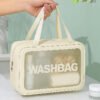 Transparent Travel Wash Bag - Large at Best Price In Pakistan