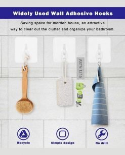 Transparent Wall Hook online at best price in Pakistan