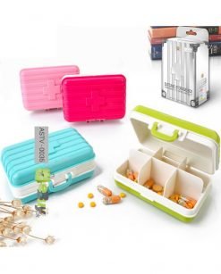 Travel Suitcase Shaped Mini Pill Box Online in Pakistan