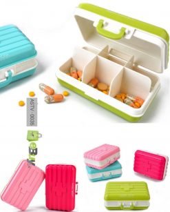 Travel Suitcase Shaped Mini Pill Box Online in Pakistan