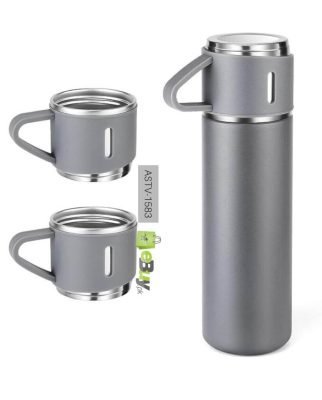 Vacuum Flask Set 3 Cup Double-Layer Thermal Flask Set Online At Best Price In Pakistan