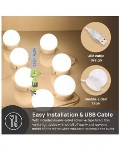 Vanity Makeup Mirror LED Lights 10 At Best Price In Pakistan 3