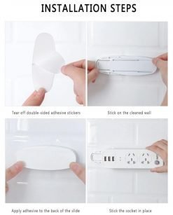 Wall-Mounted Extension Wire Organizer Online At Best Price In Pakistan