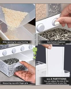 Wall Mounted Rice Grain Storage Dispenser At Best Price In Pakistan