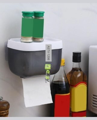 Wall Mounted Tissue Holder with Shelf Online Price In Pakistan
