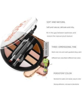 Waterproof Eyebrow Eyeshadow Palette With Brow Stencils, Eyeliner And Brush Online At Best Price In Pakistan
