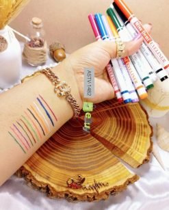 Waterproof & Long Lasting Colorful Matte Color Eyeliner Set Of 12 In Pakistan