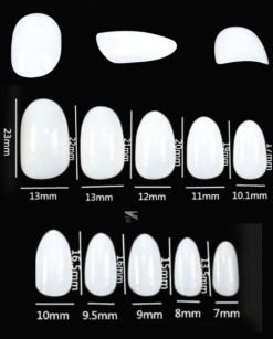 White Acrylic Fake Nails Online Best Price In Pakistan