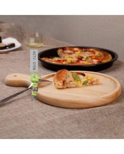 Wooden Pizza Serving Tray (9 Inches) At Best Price In Pakistan 3