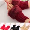Wrist Warmer Winter Fingerless Knitted Gloves At Best Price In Pakistan